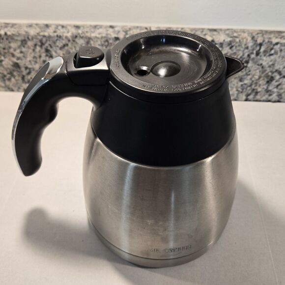 Mr. Coffee Coffee Maker-Model BVMC-PSTX91RB-NP Stainless Carafe/lid Replacement - Picture 4 of 11